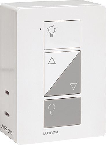 Lutron Palladiom HQWT-U-P3W-WH-E Wired Keypad White Engraved