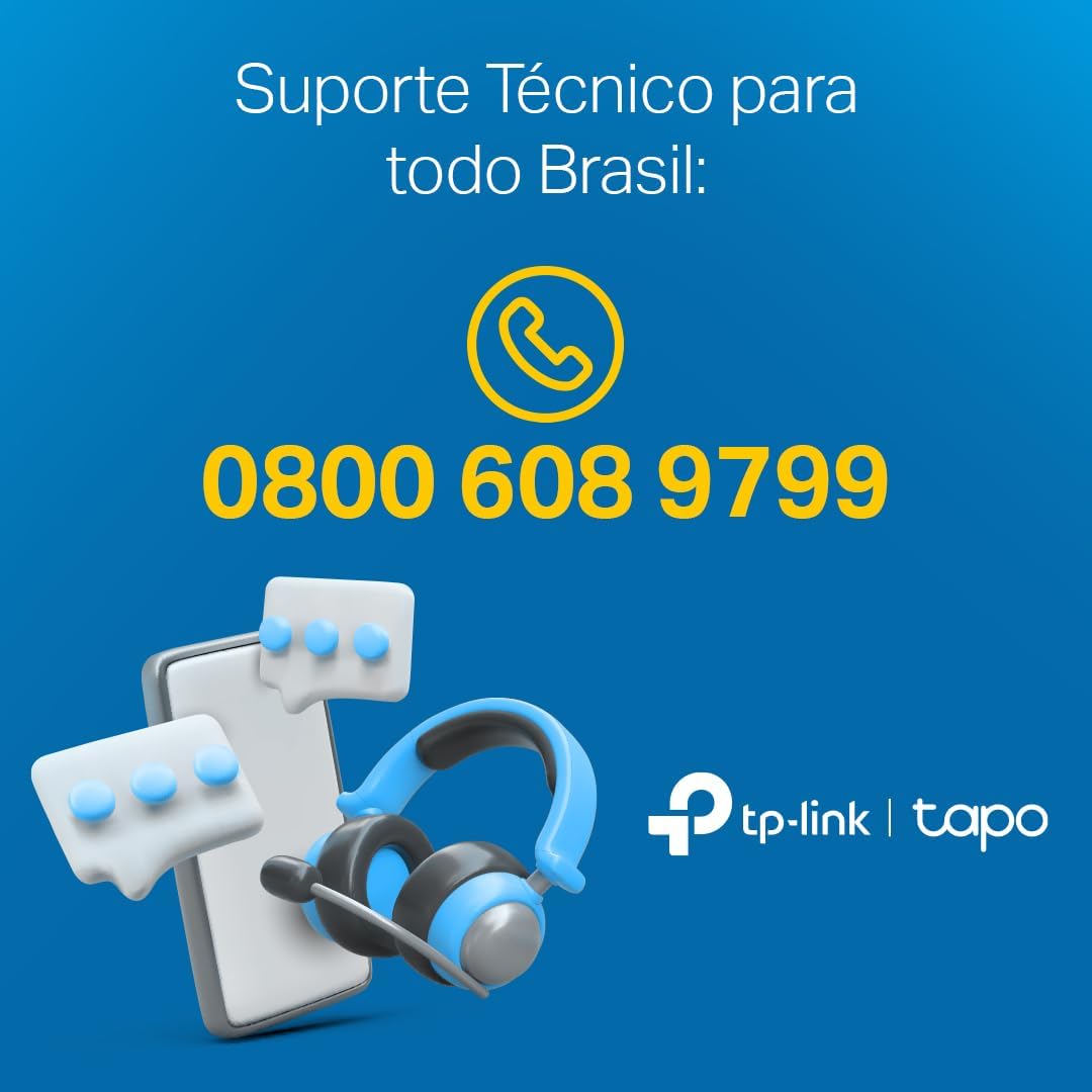 Tomada Inteligente Wi-Fi TP-Link Tapo P110, Smart Plug, Bivolt, 10A/2400W, Monitoramento e Economia de Energia, Alexa, OK Google, Smart Things, Proteção de Segurança, Controle Remoto