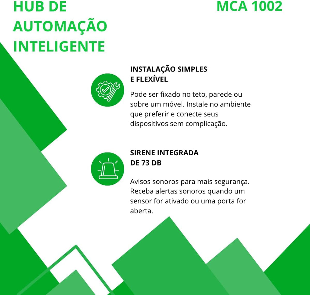 Hub de Automação Residencial até 32 dispositivos MCA 1002