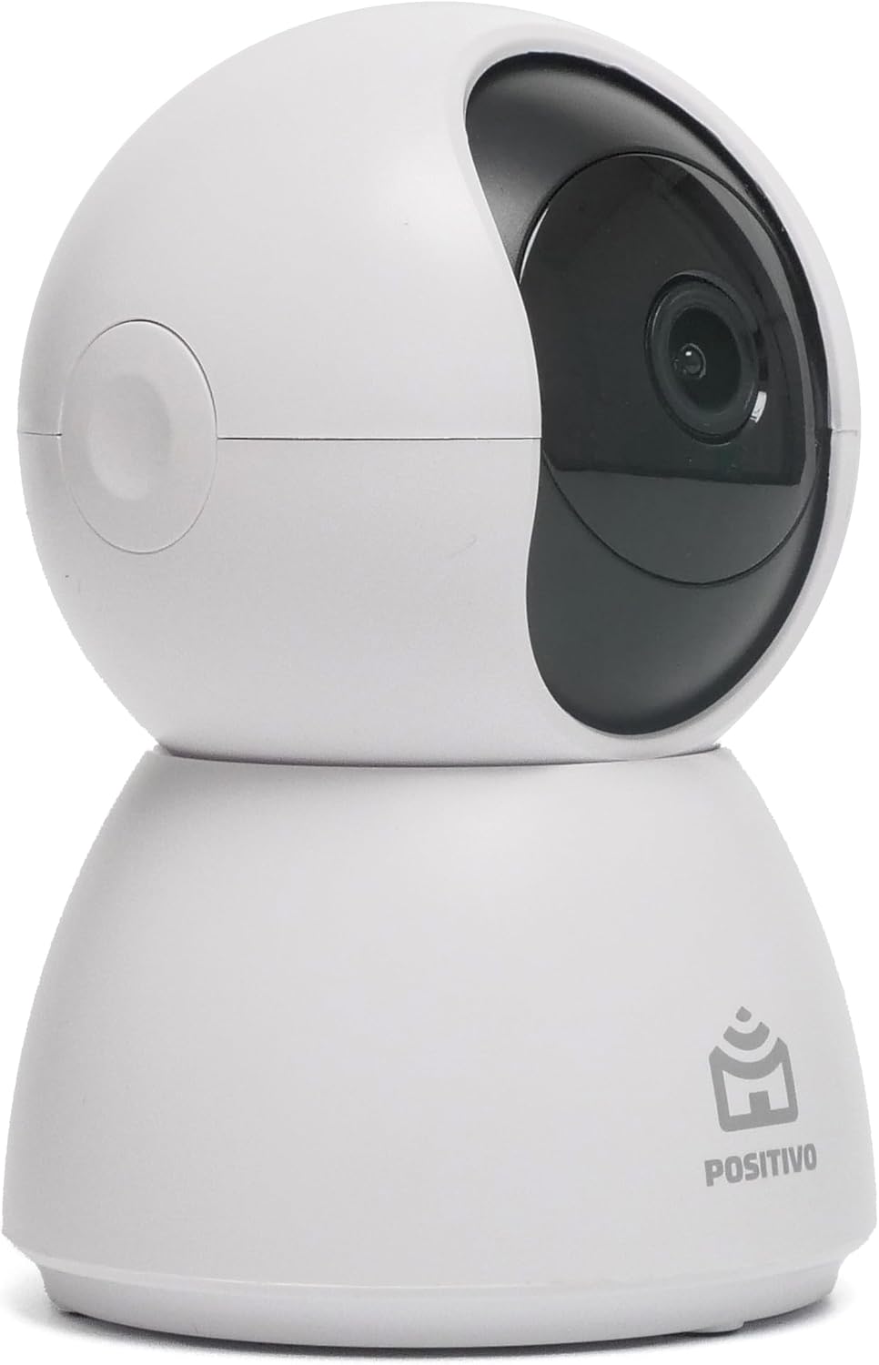 Smart Câmera Bot Wi-Fi 360° Positivo Casa Inteligente 3ª Geração, 4MP, 15 FPS, Detecção de Movimentos, Visão Noturna, Áudio Bidirecional - Bivolt, Compatível com Alexa