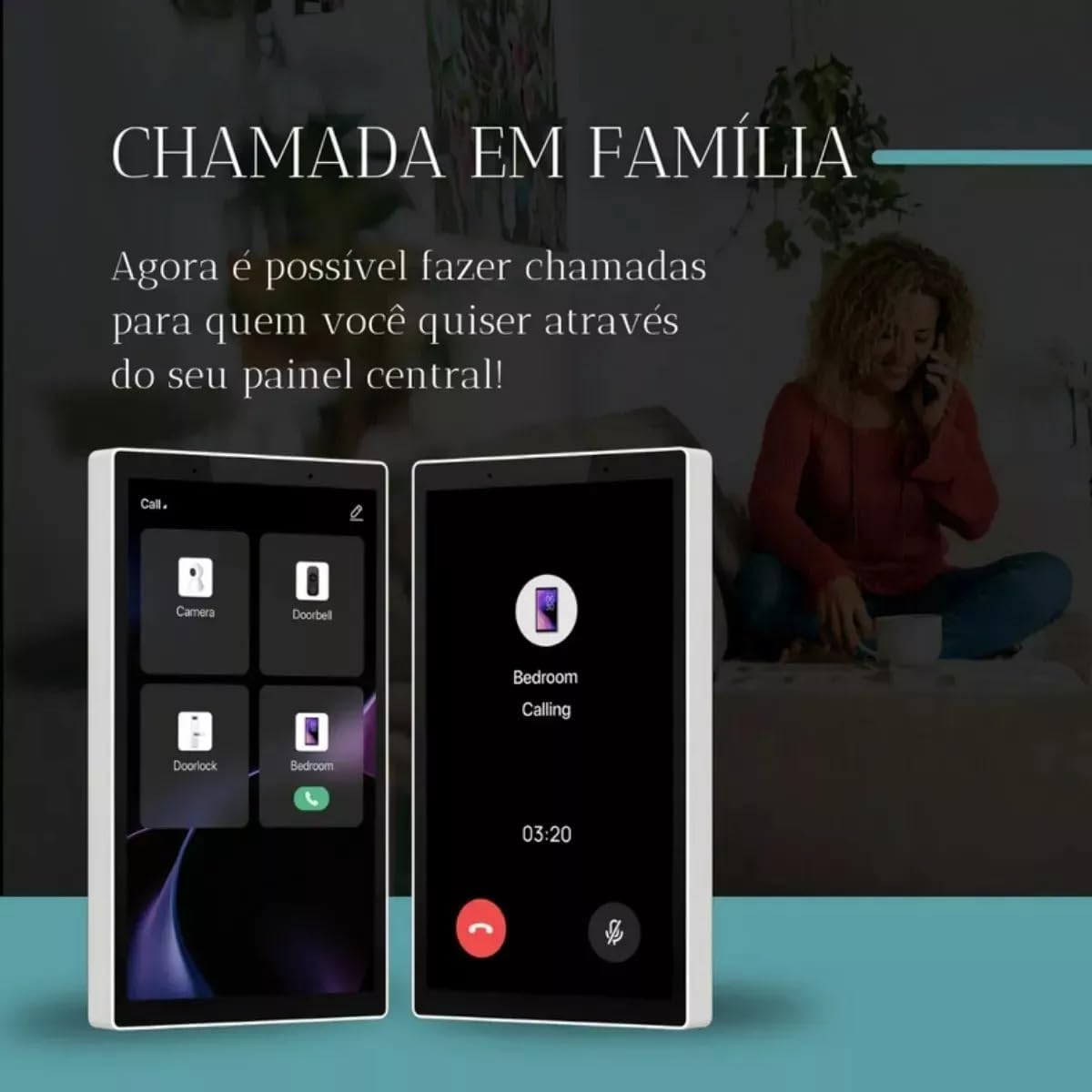 Painel Central Inteligente Wi-Fi e Hub Zigbee NovaDigital PCI01-Z C Tuya e Smart Life Comando de Voz Compatível com Alexa e Google Assistente