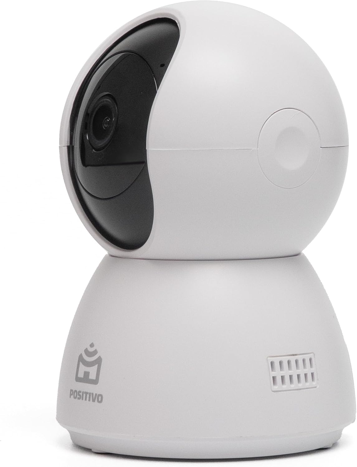 Smart Câmera Bot Wi-Fi 360° Positivo Casa Inteligente 3ª Geração, 4MP, 15 FPS, Detecção de Movimentos, Visão Noturna, Áudio Bidirecional - Bivolt, Compatível com Alexa