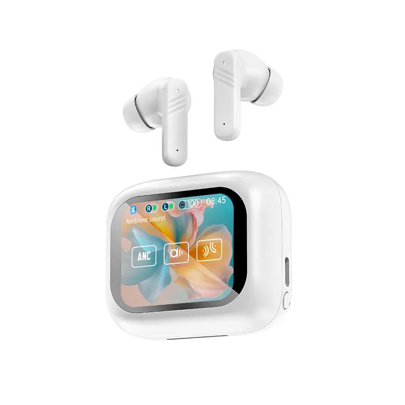 Fone Gamer TWS LX-10 Bluetooth com ANC, Tela Colorida e Tradução em 144 Idiomas