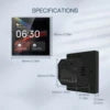Painel Central Inteligente Zigbee 4" com Alexa Integrada – Golden Security T1E