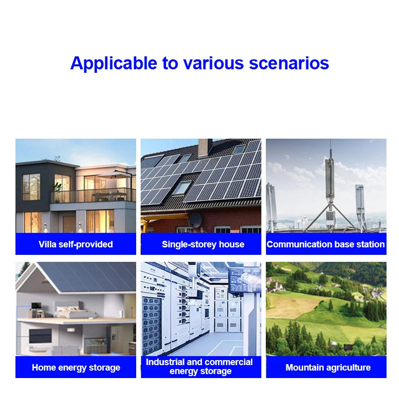 Bateria LiFePO4 Empilhável 51.2V | 207Ah a 552Ah | Sistema de Armazenamento de Energia Solar