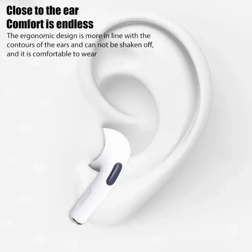 Fone de Ouvido Bluetooth TWS In-Ear com Cancelamento de Ruído Ativo (ANC) e Microfone
