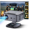Projetor Externo XIWBSY 2026 4K 40000 Lúmens Foco Automático Android 12 WiFi6 Bluetooth 5.3 Home Theater